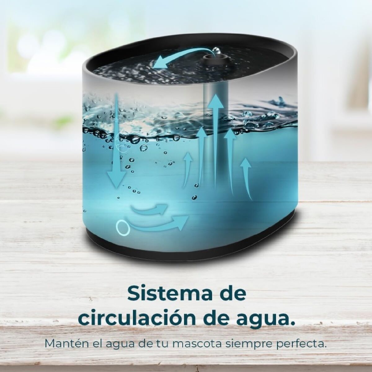 Fontaine à Eau Connectée pour Animaux – Cecotec 2,5 L
