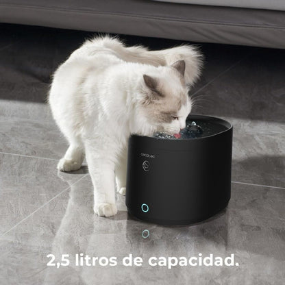 Fontaine à Eau Connectée pour Animaux – Cecotec 2,5 L