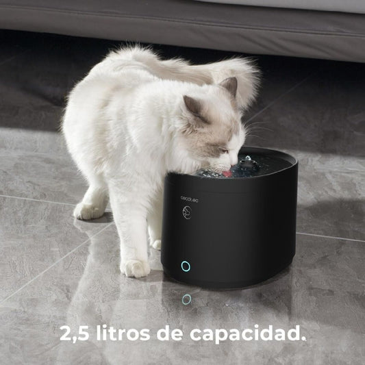 Fontaine à Eau Connectée pour Animaux – Cecotec 2,5 L