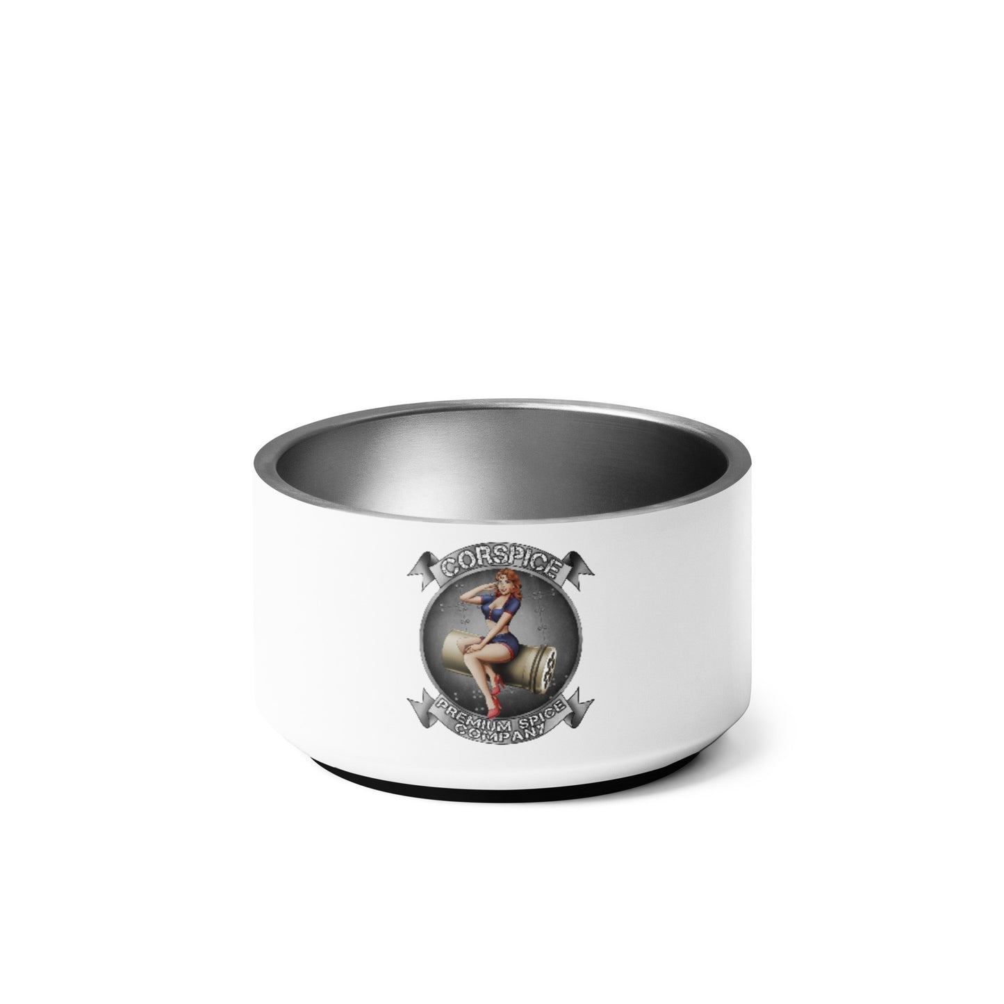 Gamelle en Acier Inoxydable pour Animaux – Double Paroi et Base Antidérapante