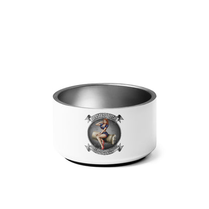 Gamelle en Acier Inoxydable pour Animaux – Double Paroi et Base Antidérapante
